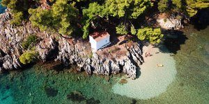Νησί Παναγιά απέναντι από την Πάργα