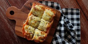 Πίτσα με ψωμί του τοστ