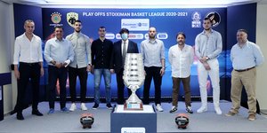 Προπονητές και αρχηγοί των 4 ομάδων της Basket League