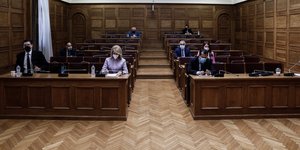 Συνεδρίαση της Προανακριτικής Επιτροπής για τον Νίκο Παππά