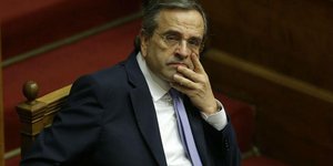 Ο πρώην πρωθυπουργός, Αντώνης Σαμαράς