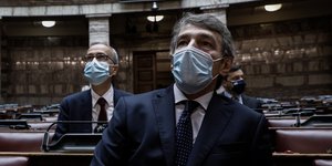 Ο Πρόεδρος του Ευρωπαϊκού Κοινοβουλίου Σασόλι στη Βουλή των Ελλήνων