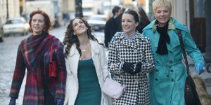 Οι πρωταγωνίστριες του Sex and the City περπατούν μαζί