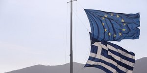 Σημαίες Ελλάδα-ΕΕ