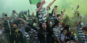 Φίλαθλοι της Σπόρτινγκ Λισαβόνας