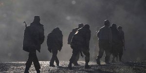 Αρμένιοι στρατιώτες στα σύνορα με το Αζερμπαϊτζάν