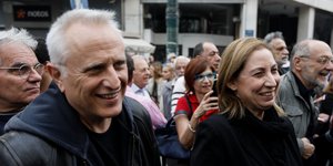 Ξενογιαννακοπούλου και Ραγκούσης σε εκδήλωση του ΣΥΡΙΖΑ