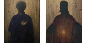 ζωγραφικη σε ξύλο 