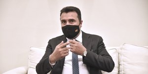 O πρωθυπουργός της Βόρειας Μακεδονίας, Ζόραν Ζάεφ