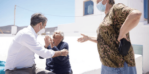 Το εντυπωσιακό βίντεο από την περιοδεία του Πρωθυπουργού στην Αστυπάλαια