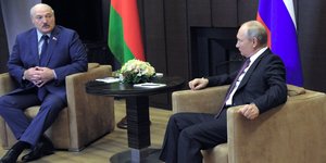 συνάντηση του Αλεξάντερ Λουκασένκο και του Βλαντιμίρ Πούτιν 