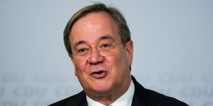 O πρόεδρος του CDU και υποψήφιος καγκελάριος, Άρμιν Λάσετ 