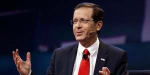 Ο πρόεδρος του Ισραήλ, Ισαάκ Χέρτσογκ