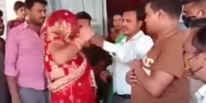 Ανδρας ντύθηκε γυναίκα για να πάει κρυφά στον γάμο αγαπημένης του