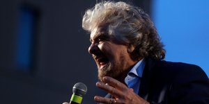 Ο ιδρυτής του Κινήματος των Πέντε Αστέρων, Μπέπε Γκρίλο