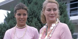 Η Καρολίνα του Μονακό με τη μητέρα της