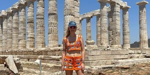 To φωτογραφικό άλμπουμ της Κιάρα Φεράνι από το ταξίδι της στην Αθήνα 