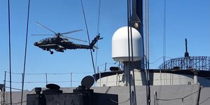 Στιγμιότυπο από την διακλαδική άσκηση Δούρειος Ιππος 2021