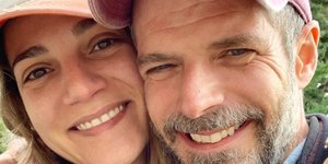 εφοπλιστής Αντώνης Λαιμός και η Μαρίκα Αράπογλου 