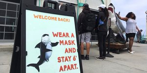 Είσοδος σε ενυδρείο στις ΗΠΑ