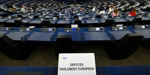  Αίθουσα συνεδριάσεων στο Στρασβούργο