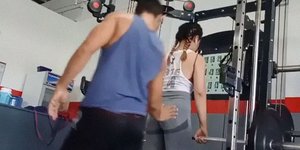 Η στιγμή της σεξουαλικής επίθεσης σε γυμναστήριο