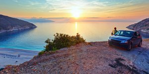 Ηλιοβασίλεμα στον Μύρτο της Κεφαλλονιάς