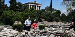 Κυριάκος Μητσοτάκης και Ούρσουλα Φον Ντερ Λάιεν