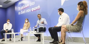 Ο Κυριάκος Μητσοτάκης 