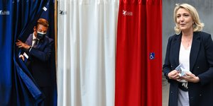 Μακρόν και Λεπέν στις περιφερειακές εκλογές