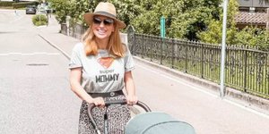 Μαρία Ηλιάκη με καρότσι