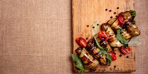 Μοσχαράκι σε ρολό μελιτζάνας