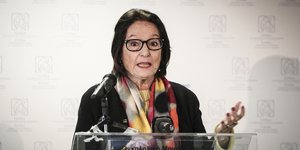 H ερμηνεύτρια και πρώην ευρωβουλευτής, Νάνα Μούσχουρη