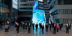 Οι ηγέτες των χωρών-μελών του ΝΑΤΟ στη Σύνοδο των Βρυξελλών 