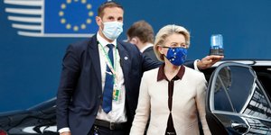 Η Ούρσουλα φον ντερ Λάιεν στην Σύνοδο Κορυφής
