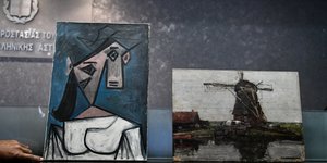 Οι κλεμμένοι πίνακες από την Πινακοθήκη/EUROKINISSI