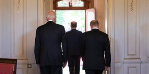 Πλάτες Μπάιντεν και  Πούτιν