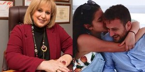 Η ψυχολόγος της Καρολάιν και η Καρολάιν με τον Μπάμπη