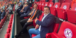 Ο Μαρκ Ρούτε και ο Ζόραν Ζάεφ