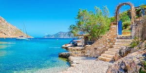 πορτα σκαλακια θαλασσα