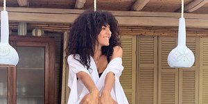 Μαρία Σολωμού: Καλοκαιρινή απόδραση στην Σκιάθο