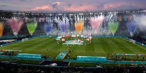 Εντυπωσιακή η τελετή έναρξης του EURO 2021 στην Ιταλία