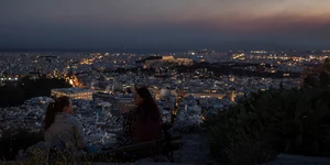 Εικόνα από το λεκανοπέδιο Αττικής
