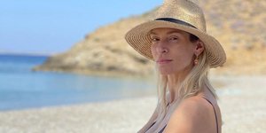 Η Ζέτα Δούκα με μαγιό