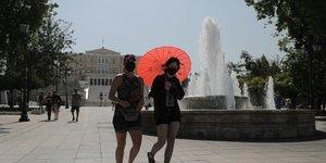 Καύσωνας στην Αθήνα