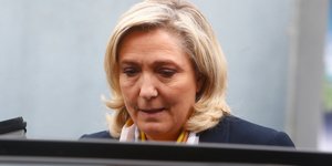 Η επικεφαλής της γαλλικής Ακροδεξιάς, Μαρίν Λεπέν