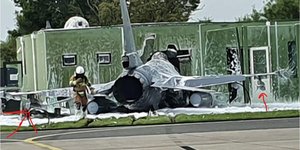 To F-16 έπεσε πάνω σε κτίριο βάσης στην Ολλανδία