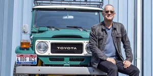 tom hanks Toyota Land Cruiser
