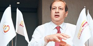 Ο πρόεδρος της Γαλατασαράι, Μπουράκ Ελμάς