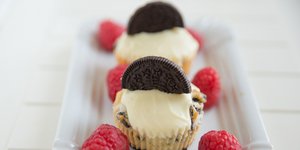 Mini cheesecake oreo